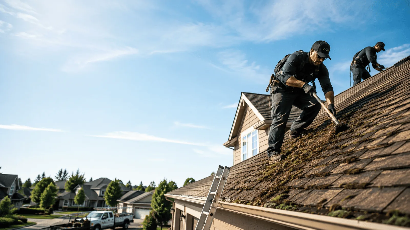 Roof Moss Removal in West Point, KY near me